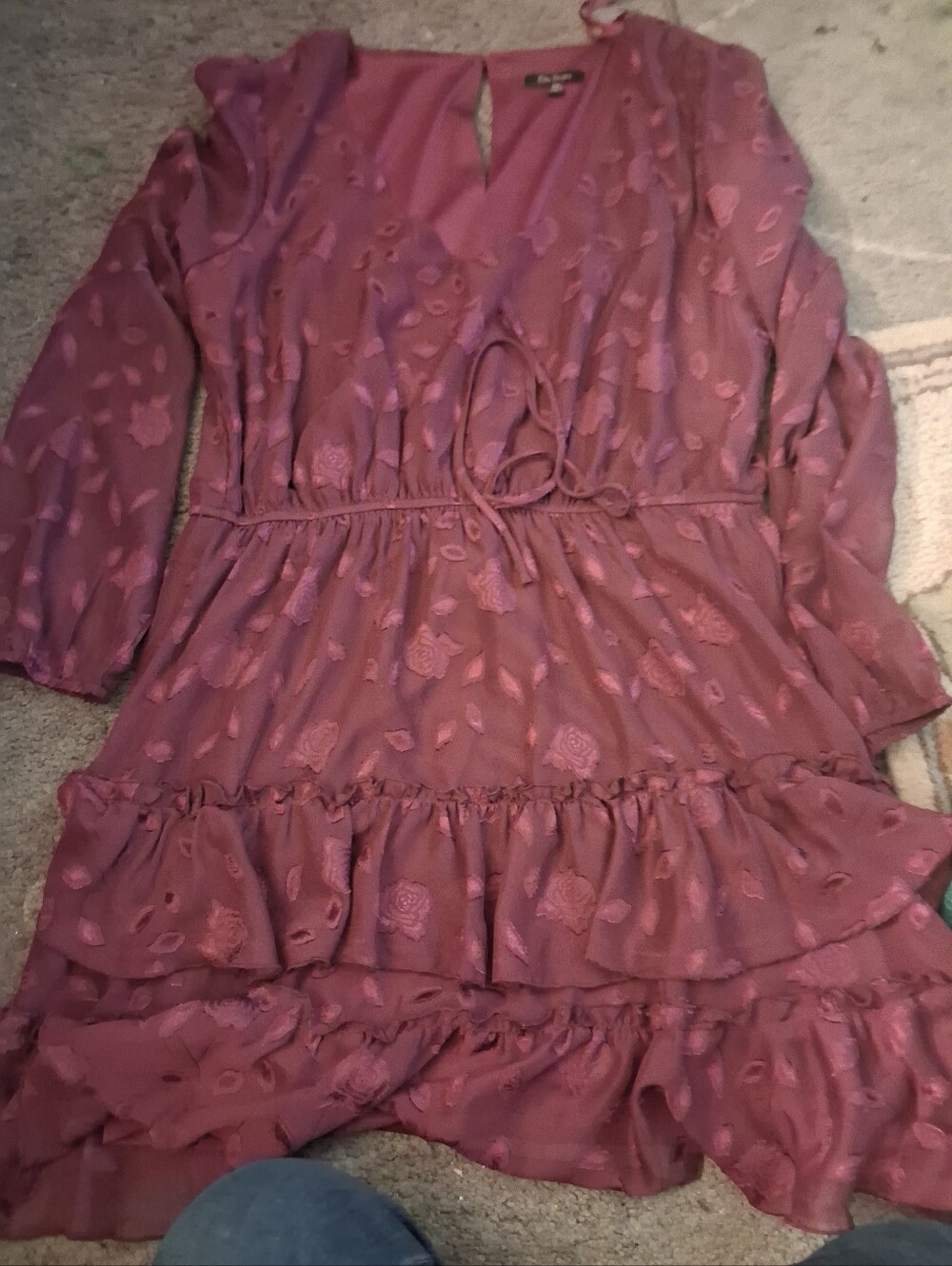 City Studio Vibrant Magenta Short Dress XXL